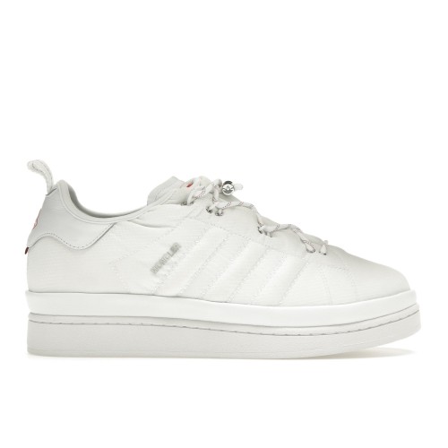 Кроссы adidas Campus Moncler Core White - мужская сетка размеров