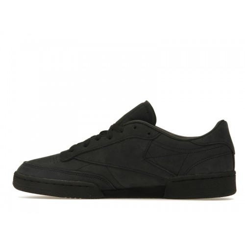 Reebok Club C 85 JJJJound Nubuck Core Black - мужская сетка размеров