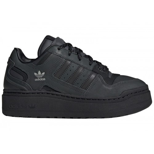 Кроссы adidas Forum XLG Carbon Core Black Matte Silver (W) - женская сетка размеров