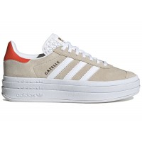 Женские кроссовки adidas Gazelle Bold Wonder Beige Collegiate Orange (Womens)