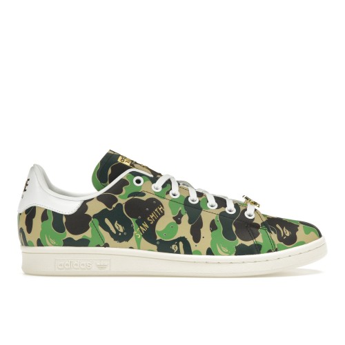 Кроссы adidas Stan Smith Bape ABC Camo - мужская сетка размеров