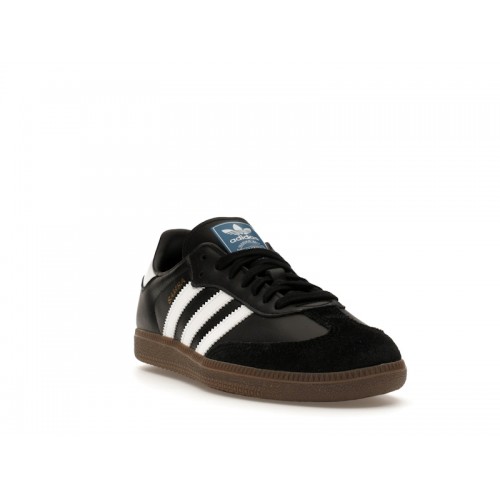 Кроссы adidas Samba OG Black White Gum (W) - женская сетка размеров