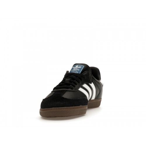 Кроссы adidas Samba OG Black White Gum (W) - женская сетка размеров