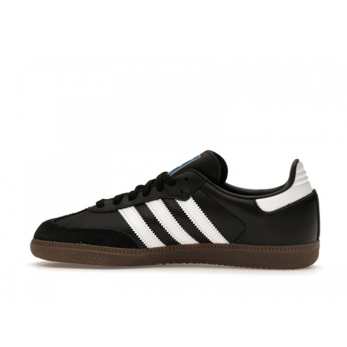 Кроссы adidas Samba OG Black White Gum (W) - женская сетка размеров