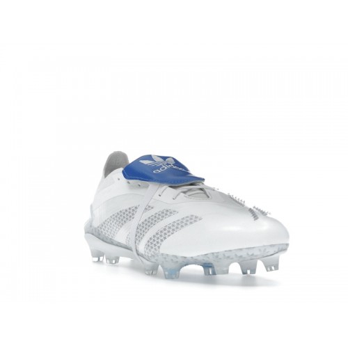 adidas Predator Elite FG David Beckham White Blue Bird - мужская сетка размеров