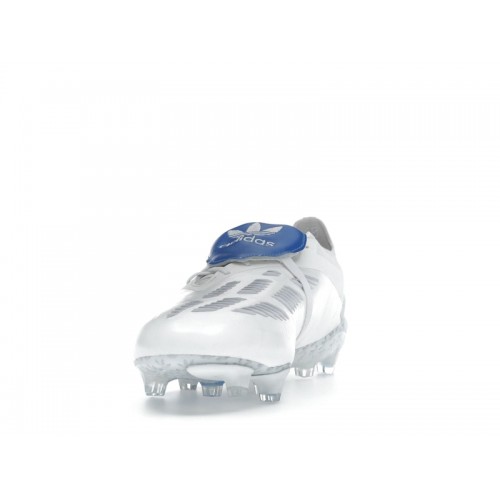 adidas Predator Elite FG David Beckham White Blue Bird - мужская сетка размеров