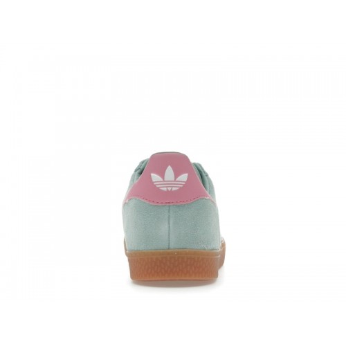adidas Gazelle Hazy Green Bliss Pink (GS) - подростковая сетка размеров