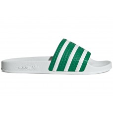 adidas Adilette Slide Green Cloud White