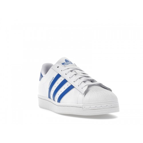 adidas Superstar Cloud White Blue - мужская сетка размеров