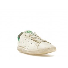 Женские кроссовки Balenciaga x adidas Stan Smith Worn-Out White Green (W)
