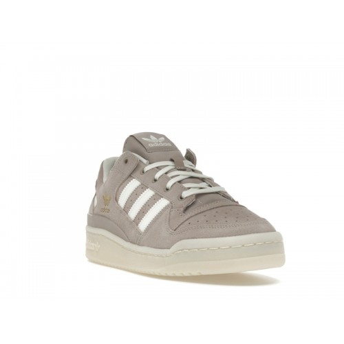 Кроссы adidas Forum Low CL Grey Ivory Sand Strata (W) - женская сетка размеров