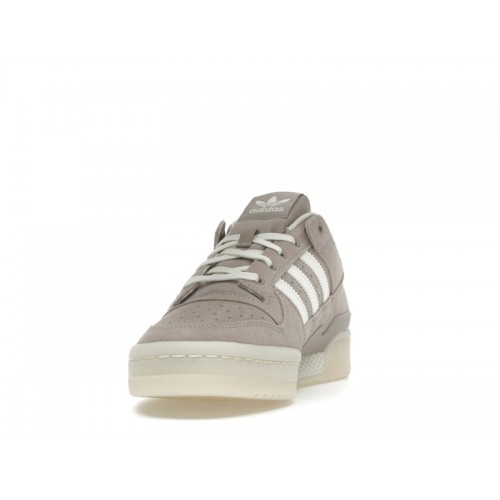 Кроссы adidas Forum Low CL Grey Ivory Sand Strata (W) - женская сетка размеров