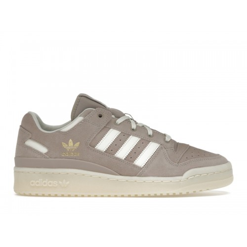 Кроссы adidas Forum Low CL Grey Ivory Sand Strata (W) - женская сетка размеров