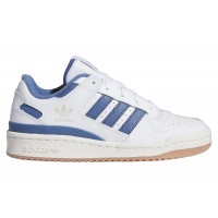 Подростковые adidas Forum Low CL Cloud White Crew Blue (GS)
