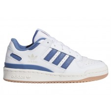 Подростковые adidas Forum Low CL Cloud White Crew Blue (GS)
