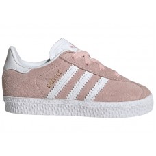 Кроссовки для малыша adidas Gazelle Comfort Closure Laces Icey Pink Cloud White (TD)