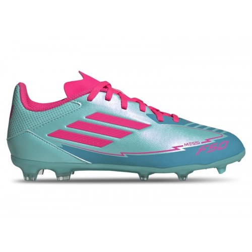 adidas F50 League FG/MG Messi Miami (Kids) - детская сетка размеров