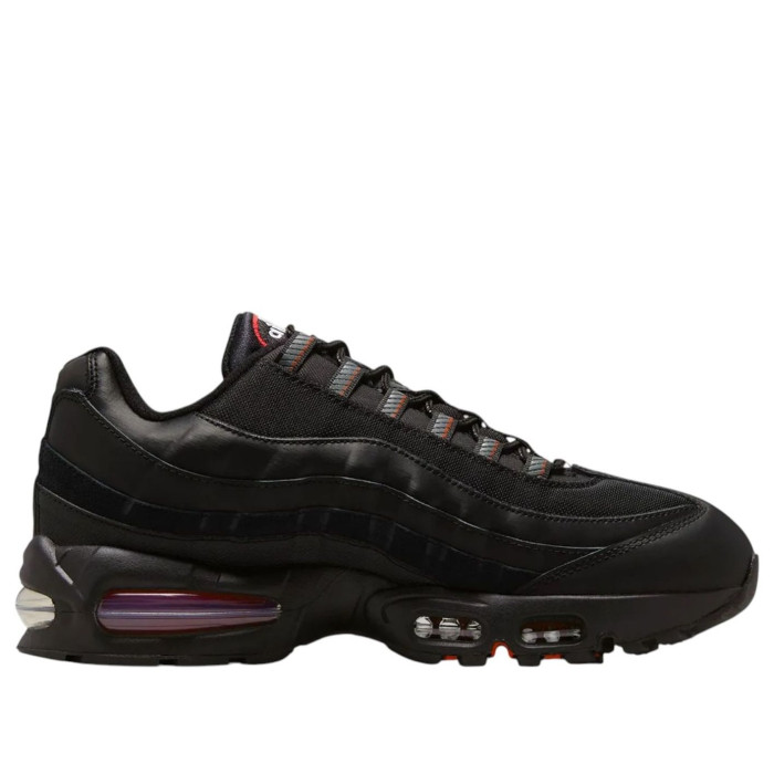 Nike Air Max 95 Big Bubble - Black University Red - мужская сетка размеров Nike Air Max 95 Big Bubble - Black University Red - мужская сетка размеров
