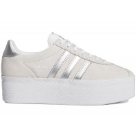 Женские кроссовки adidas Gazelle Up Grey Silver (W)