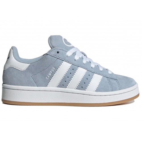 Кроссы adidas Campus 00s Wonder Blue Gum (Kids) - детская сетка размеров