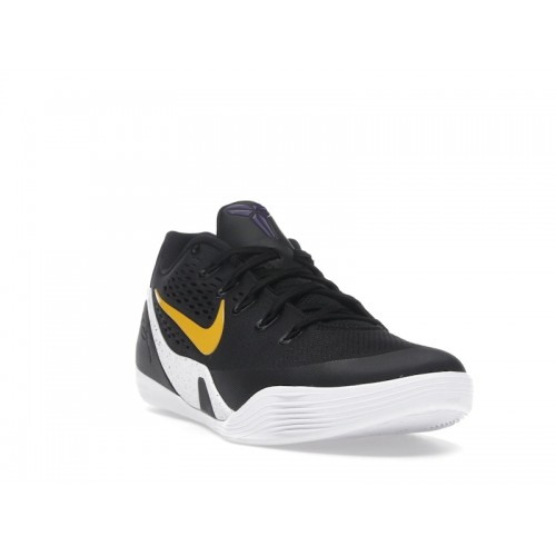 Кроссы Nike Kobe 9 EM Low Protro TB Black University Gold - мужская сетка размеров