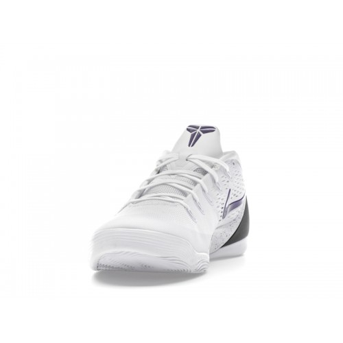 Кроссы Nike Kobe 9 Elite Low EM Protro White Court Purple - мужская сетка размеров