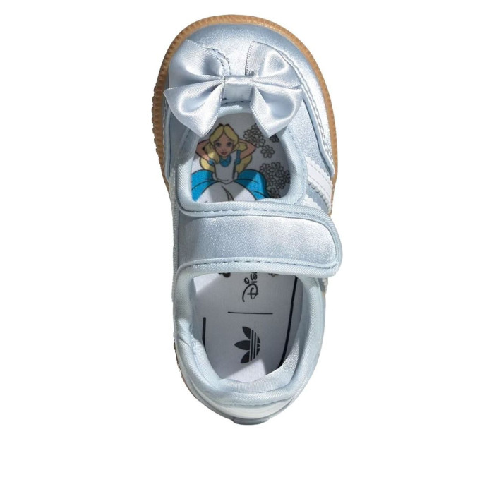 adidas Samba Jane Disney Alice in Wonderland Crystal Sky (TD) - детская сетка размеров adidas Samba Jane Disney Alice in Wonderland Crystal Sky (TD) - детская сетка размеров
