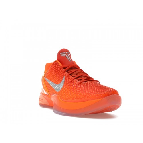 Кроссы Nike Kobe 6 Protro Total Orange - мужская сетка размеров