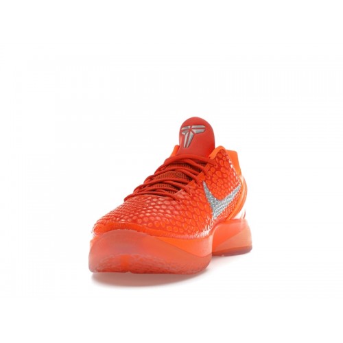 Кроссы Nike Kobe 6 Protro Total Orange - мужская сетка размеров