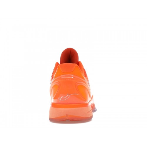 Кроссы Nike Kobe 6 Protro Total Orange - мужская сетка размеров