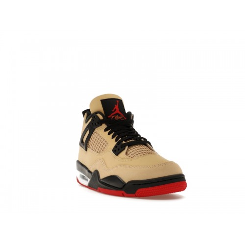 Кроссы Jordan 4 Retro Pizza (GS) - подростковая сетка размеров