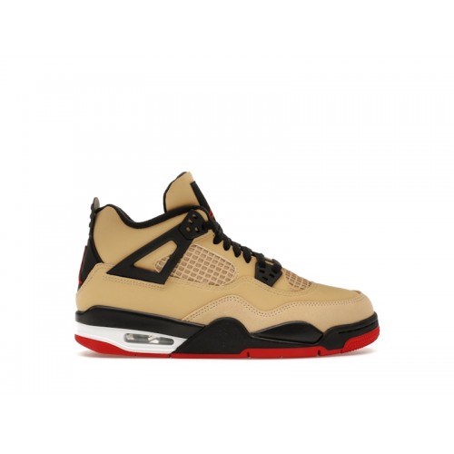 Кроссы Jordan 4 Retro Pizza (GS) - подростковая сетка размеров