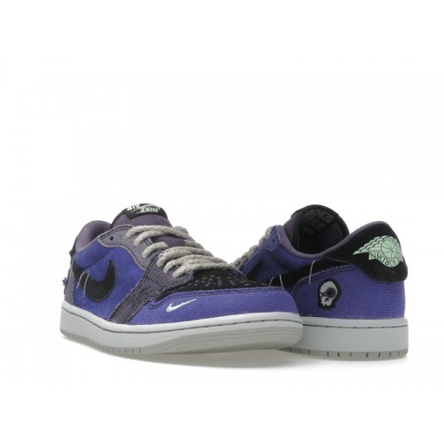 Zion Williamson x Air Jordan 1 Retro Low OG Voodoo Alternate - мужская сетка размеров Zion Williamson x Air Jordan 1 Retro Low OG Voodoo Alternate - мужская сетка размеров