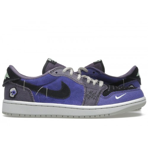 Zion Williamson x Air Jordan 1 Retro Low OG Voodoo Alternate - мужская сетка размеров