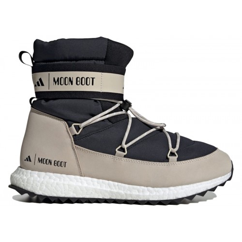 adidas Moon Boot Moonboost High Core Black - мужская сетка размеров