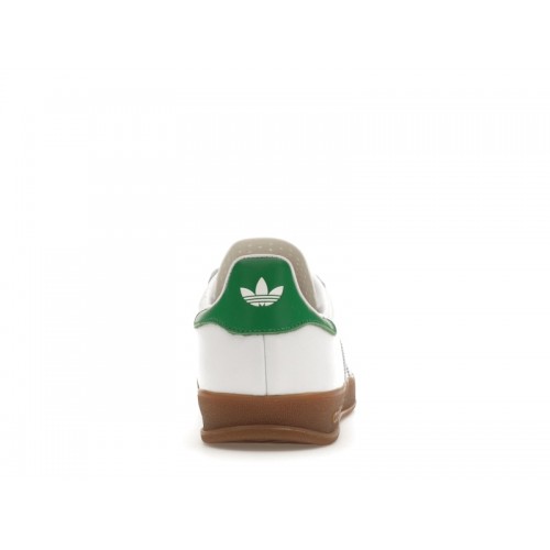 Кроссы adidas Gazelle Indoor Kith Classics White Green - мужская сетка размеров