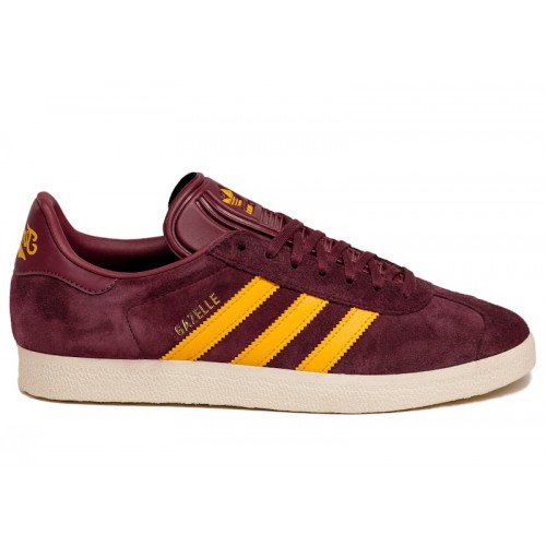 Кроссы adidas Gazelle Los Angeles FC Maroon - мужская сетка размеров