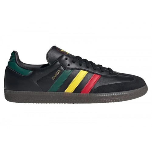 Кроссы adidas Samba OG Black Rasta - мужская сетка размеров