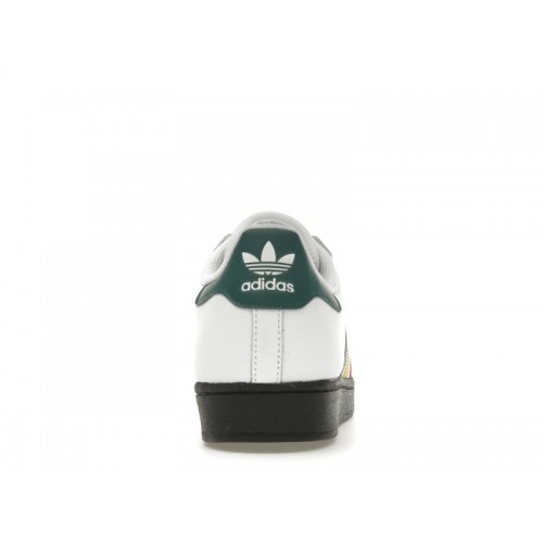 adidas Superstar Rasta White - мужская сетка размеров