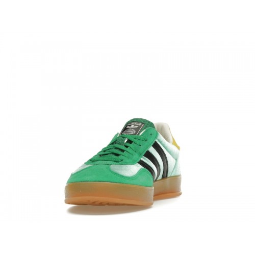 Кроссы adidas Gazelle size? Exclusive Green Yellow - мужская сетка размеров