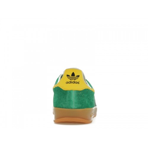 Кроссы adidas Gazelle size? Exclusive Green Yellow - мужская сетка размеров