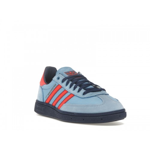 Кроссы adidas Manchester SPZL C.P. Company Light Blue - мужская сетка размеров