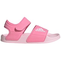 Подростковые adidas Adilette Sandals Bliss Pink Cloud White Clear Pink (GS)