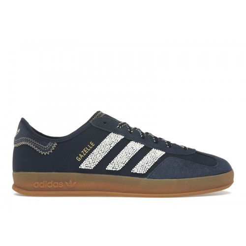 Кроссы adidas Gazelle Indoor CLOT By Edison Chen Collegiate Navy - мужская сетка размеров