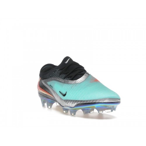 Nike Phantom 6 Low Elite FG Chrome Black - мужская сетка размеров