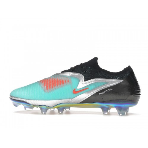 Nike Phantom 6 Low Elite FG Chrome Black - мужская сетка размеров