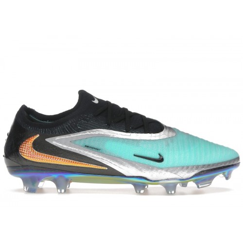 Nike Phantom 6 Low Elite FG Chrome Black - мужская сетка размеров