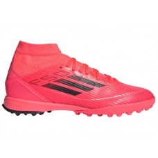 Женские кроссовки adidas F50 League Turf Turbo Aurora Black Platinum Metallic (W)