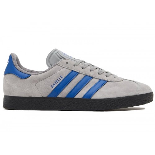 Кроссы adidas Gazelle Grey Collegiate Royal - мужская сетка размеров