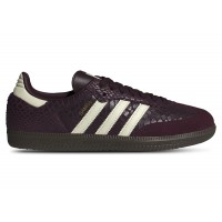 Женские adidas Samba OG Snakeskin Maroon Cream White (W)